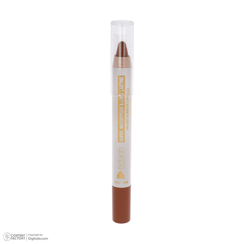 رژ لب مدادی مات دیفکتو مدل Waterproof شماره 9