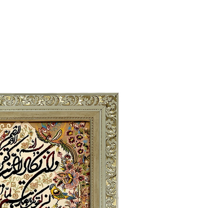 تابلو فرش ماشینی طرح دستبافت مدل وان یکاد کد 7569