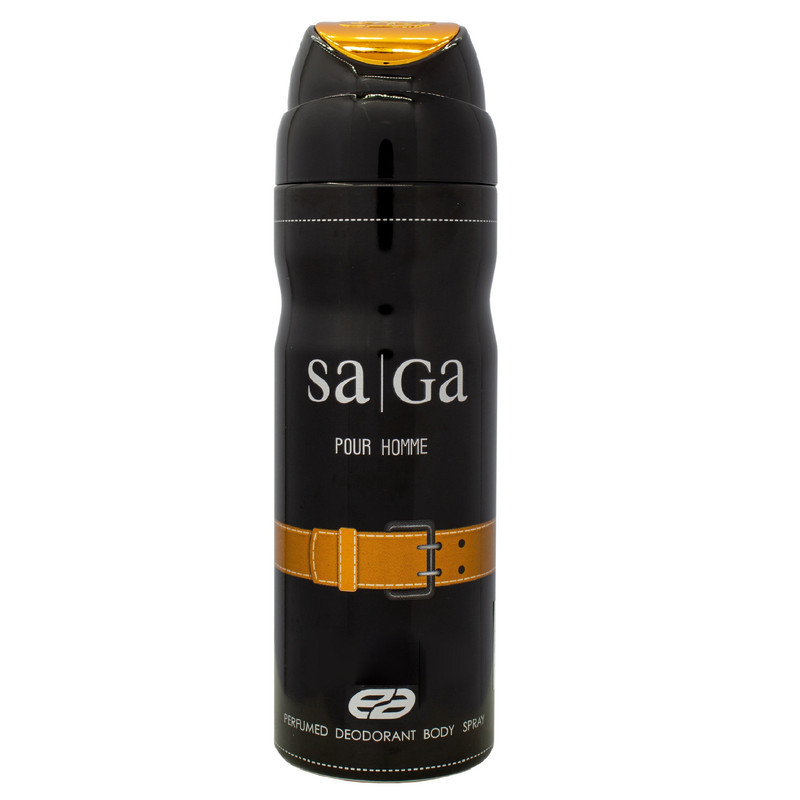 بادی اسپلش مردانه عماد آرا مدل Saga حجم 250 میلی لیتر به همراه اسپری بدن مردانه عماد آرا مدل Saga حجم 200 میلی لیتر