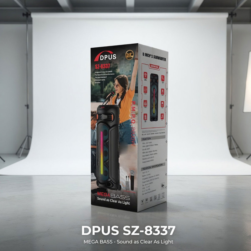 اسپیکر بلوتوثی قابل حمل دیپاس مدل SZ-8337