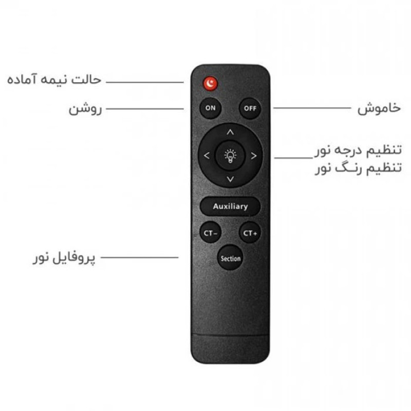 نور ثابت مدل L2 بسته دو عددی