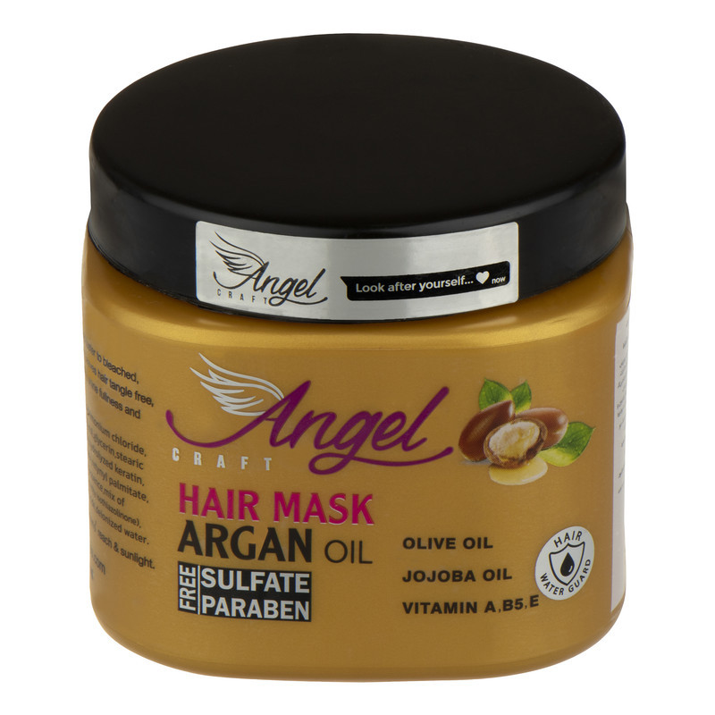 ماسک مو انجل کرفت مدل ARGAN حجم 500 میلی لیتر