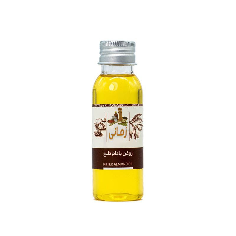 روغن بادام تلخ زمانی مدل پرس سرد حجم 65 میلی لیتر