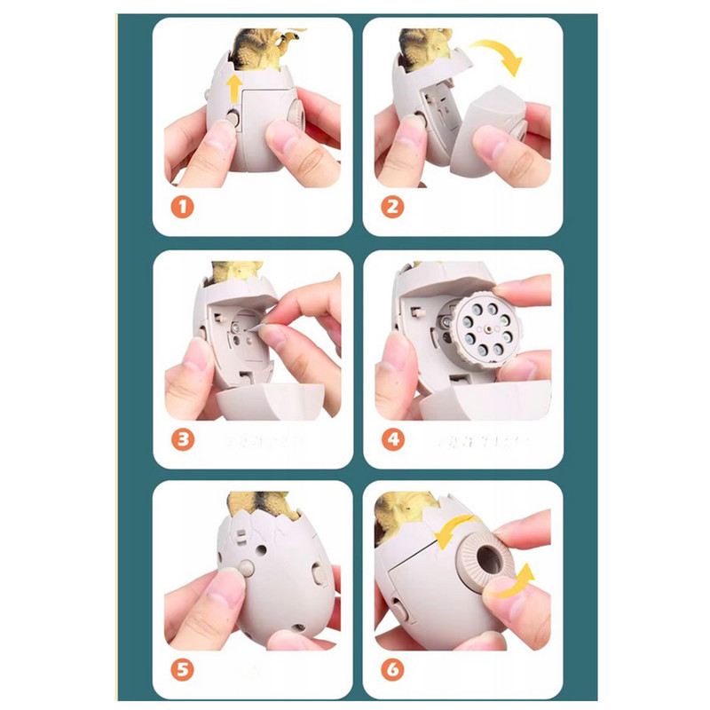 پروژکتور اسباب بازی مدل حیوانات طرح دایناسور کد 1085