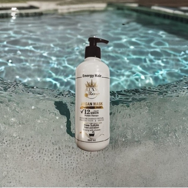 ماسک مو لوکسی رز مدل Energy Hair حجم 500 میلی لیتر