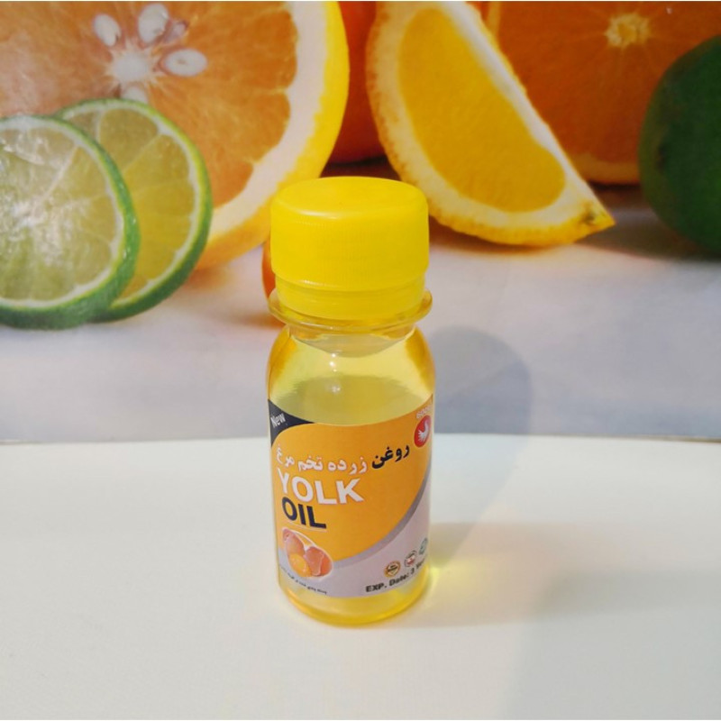 روغن زرده تخم مرغ پامکا مدل پایه حجم 60 میلی لیتر