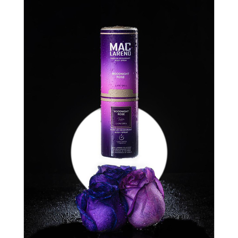 اسپری بدن زنانه مک لارنو مدل Lancome Tresor Midnight Rose حجم 200 میلی لیتر