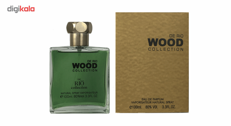 ادو پرفیوم مردانه ریو کالکشن مدل Wood Brown حجم 100ml