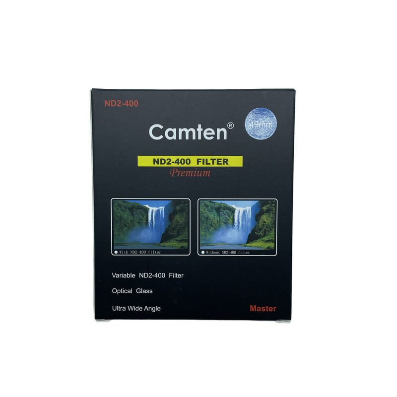 فیلتر لنز مدل CAMTEN-VARIABLE NDX 2-400 - 49MM