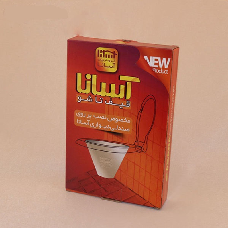 قیف توالت فرنگی آسانا مدل A01