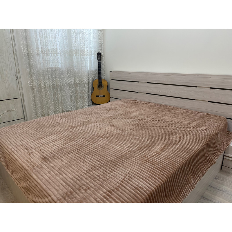 پتو مسافرتی مدل پلیسه دونفره سایز 200x220سانتی متر
