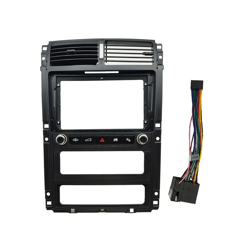 قاب مانیتور خودرو دو ولوم مدل Eminent P4052V مناسب برای پژو 405 به همراه سوکت