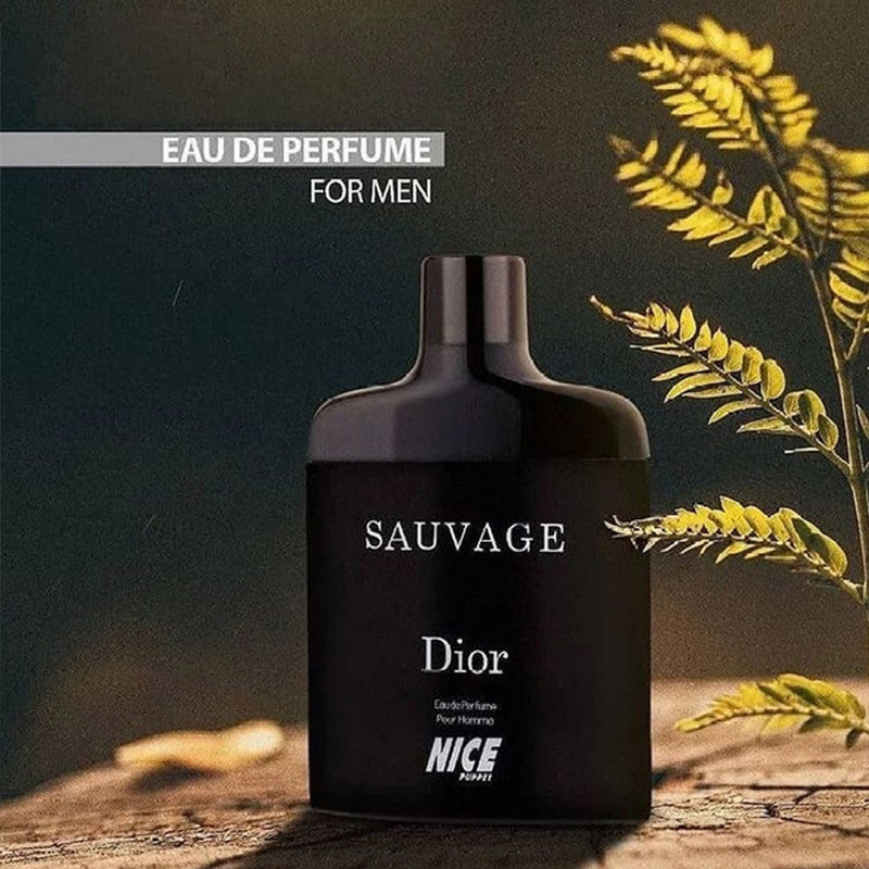 ادوپرفیوم مردانه نایس پاپت مدل Sauvage Dior حجم 85 میلی لیتر