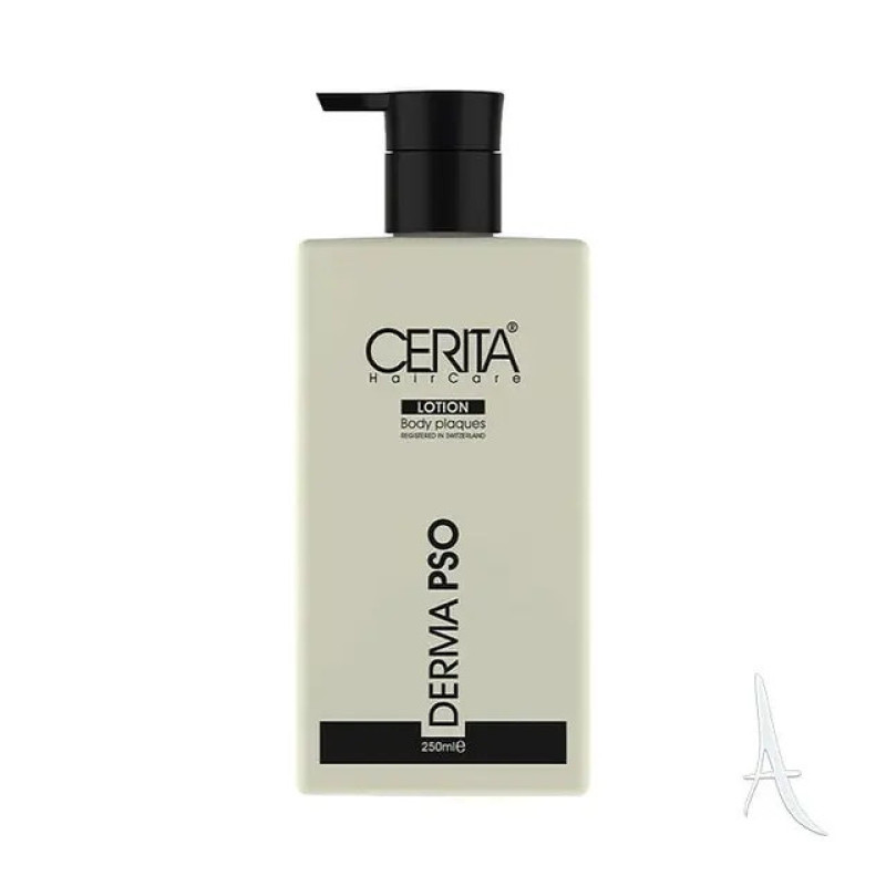 لوسیون بدن سریتا مدل Derma Pso حجم 250 میلی‌لیتر مناسب پوست خشک و حساس، جذب سریع، آبرسان 24 ساعته، ضد التهاب، ضد اگزما و ضد خشکی، رفع پوسته‌های مرده و تقویت سد طبیعی پوست