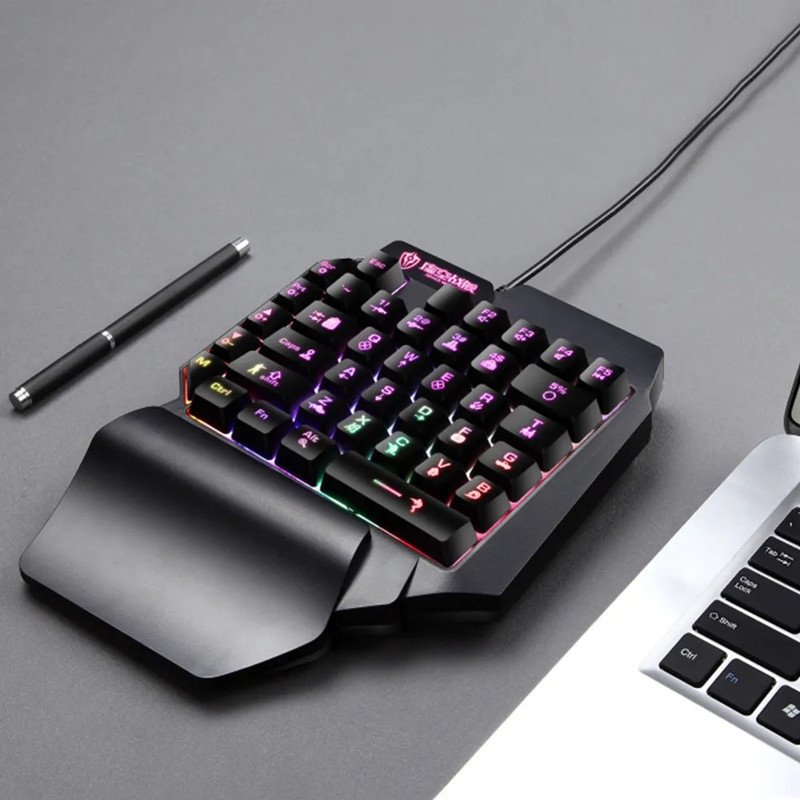 کیبورد مخصوص بازی شیپادو مدل RGB F6