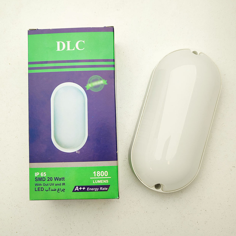 چراغ استخری 20 وات دی ال سی مدل واترپروف