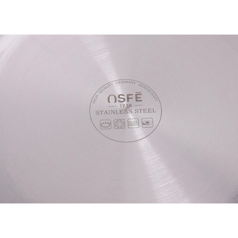 قابلمه استیل طرح لیزری  OSFE کد 1758 سایز 26