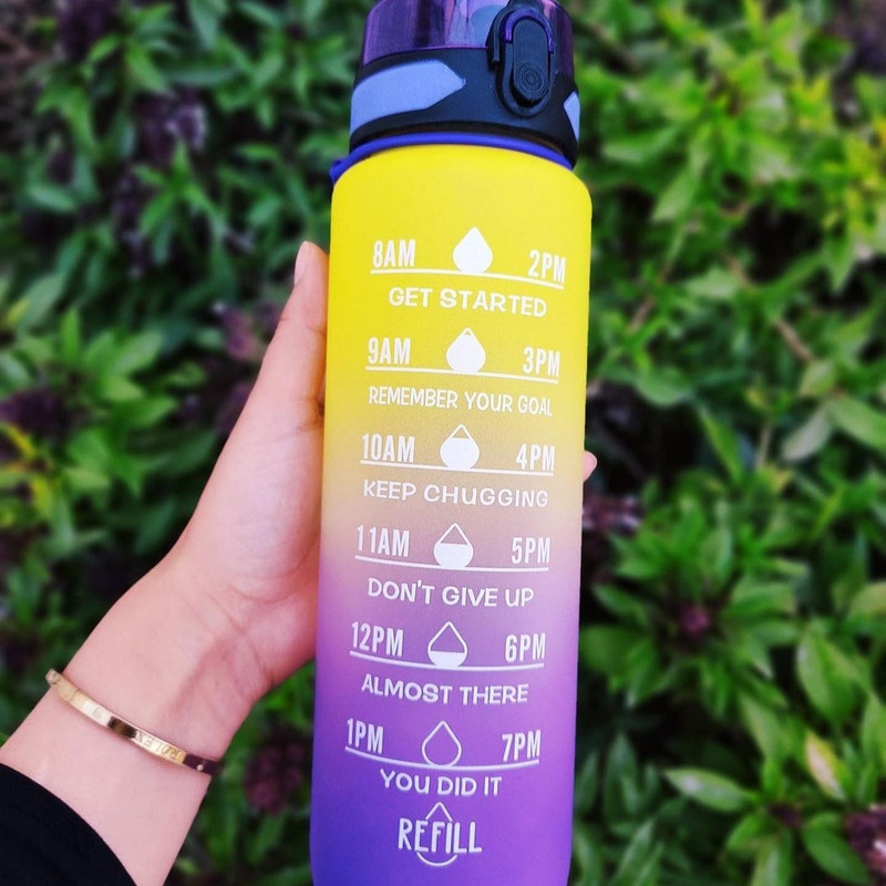 قمقمه دوچرخه مدل REFILL پاستیلی گنجایش 1 لیتر