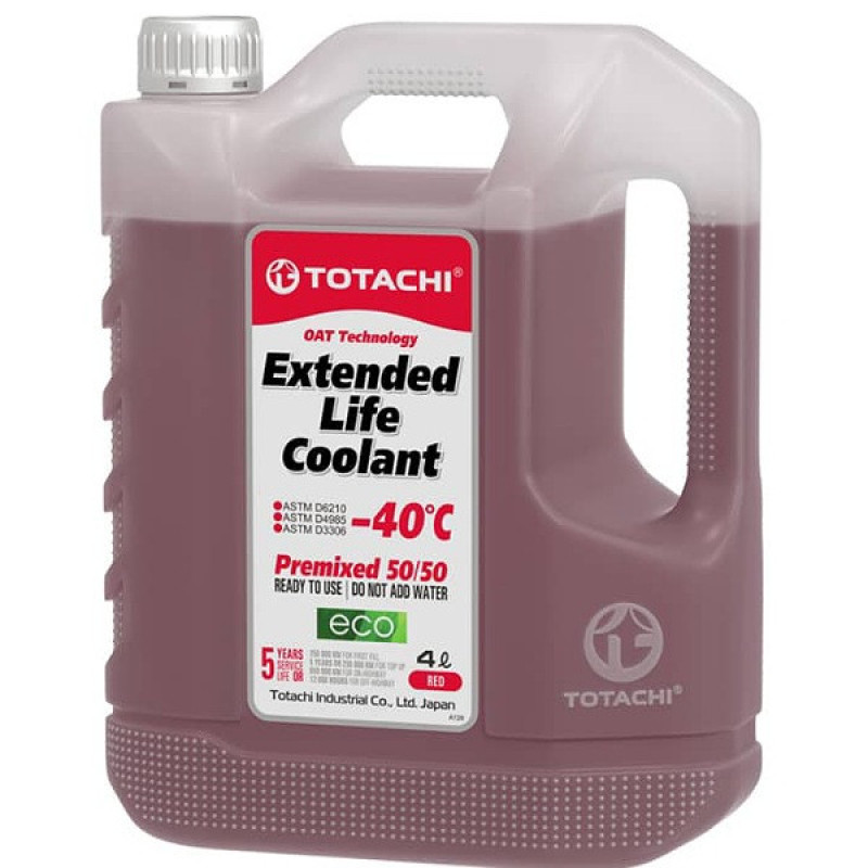 ضدیخ و ضدجوش 50 به 50 توتاچی مدل Extended life coolant 5050 حجم 4 لیتر