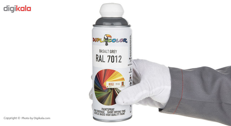 اسپری رنگ خاکستری دوپلی کالر مدل RAL 7012 حجم 400 میلی لیتر
