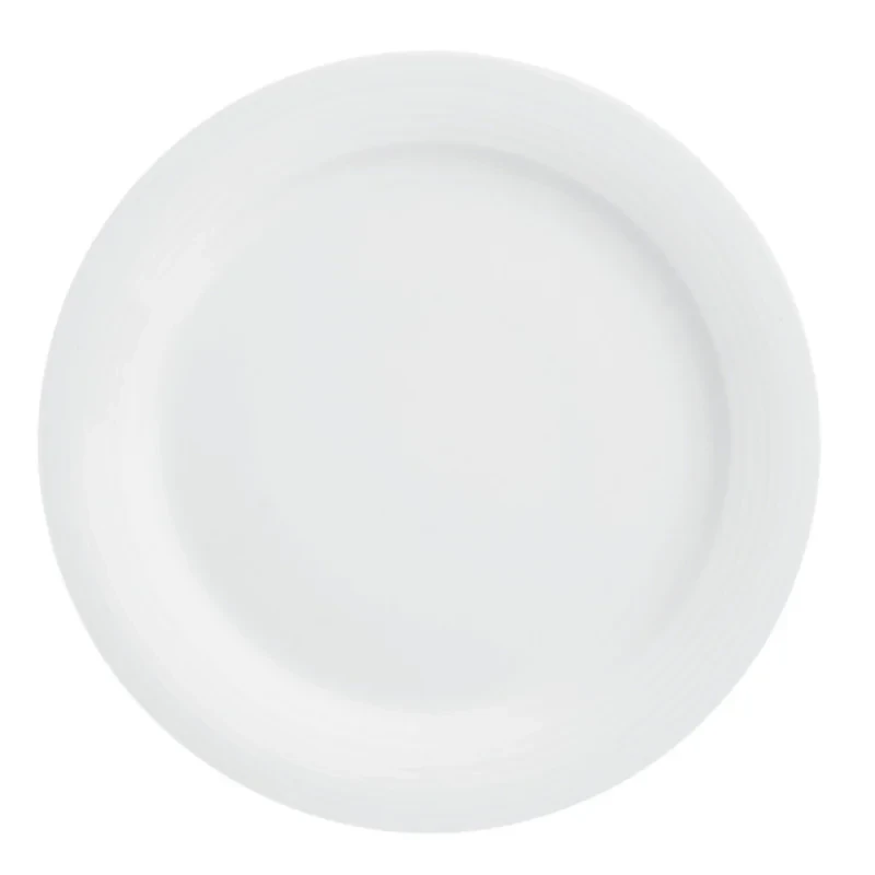 دیس چینی زرین ایران مدل گرد هتلی 49 کد 31، مناسب مایکروویو، ابعاد 30×30×2.5، وزن 800 گرم، شستشو با دست و ماشین ظرفشویی، دارای جعبه