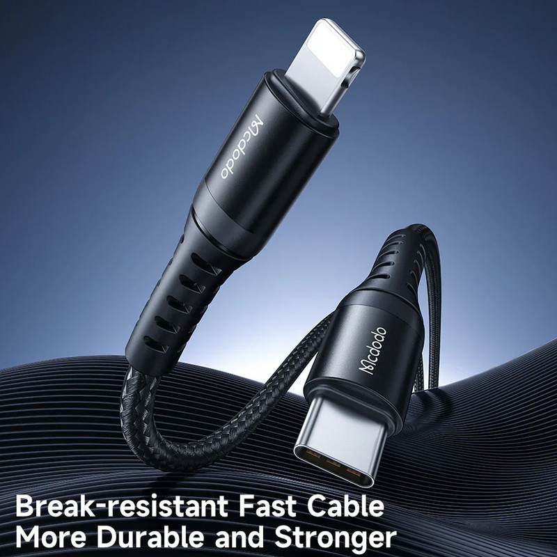 کابل تبدیل USB -C به لایتنینگ مک دودو مدل CA-563 طول 1 متر