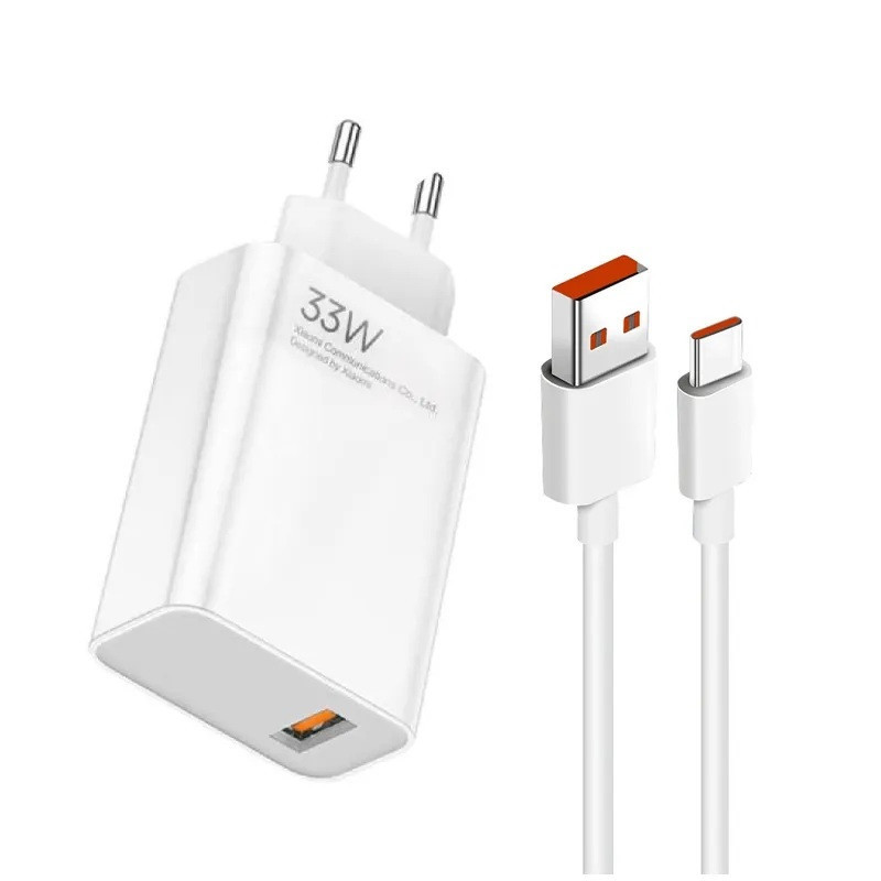شارژر دیواری 33 وات مدل mie به همراه کابل USB-C