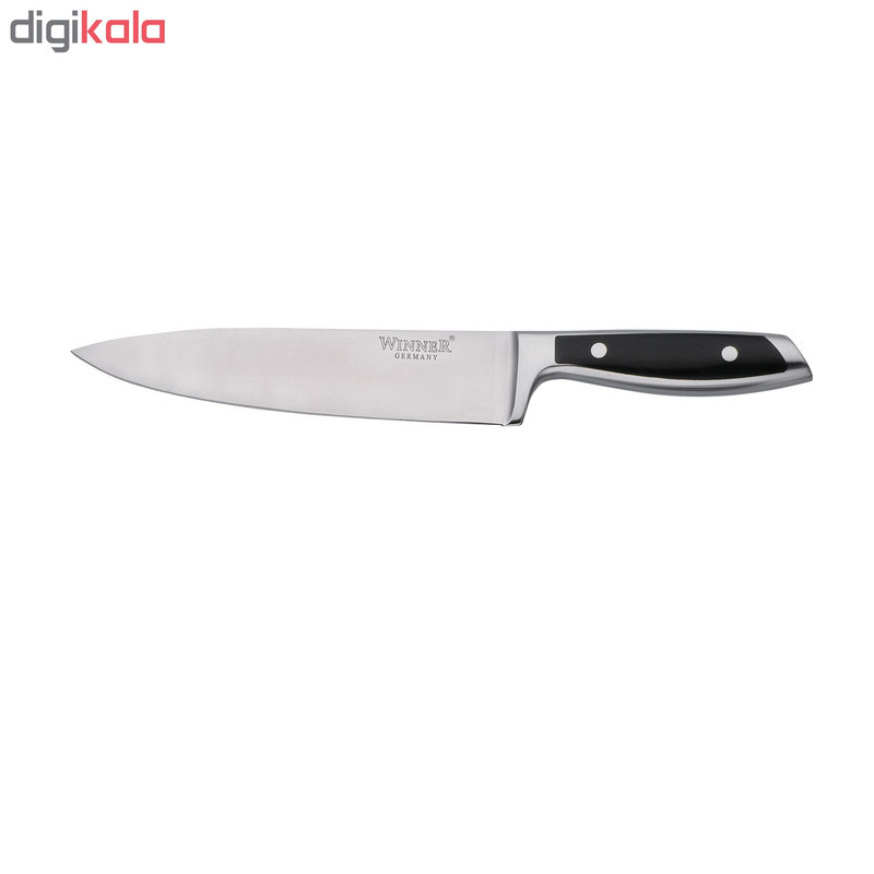 سرویس چاقو آشپزخانه 10 پارچه وینر کد WB7335 به همراه چاقو تیزکن