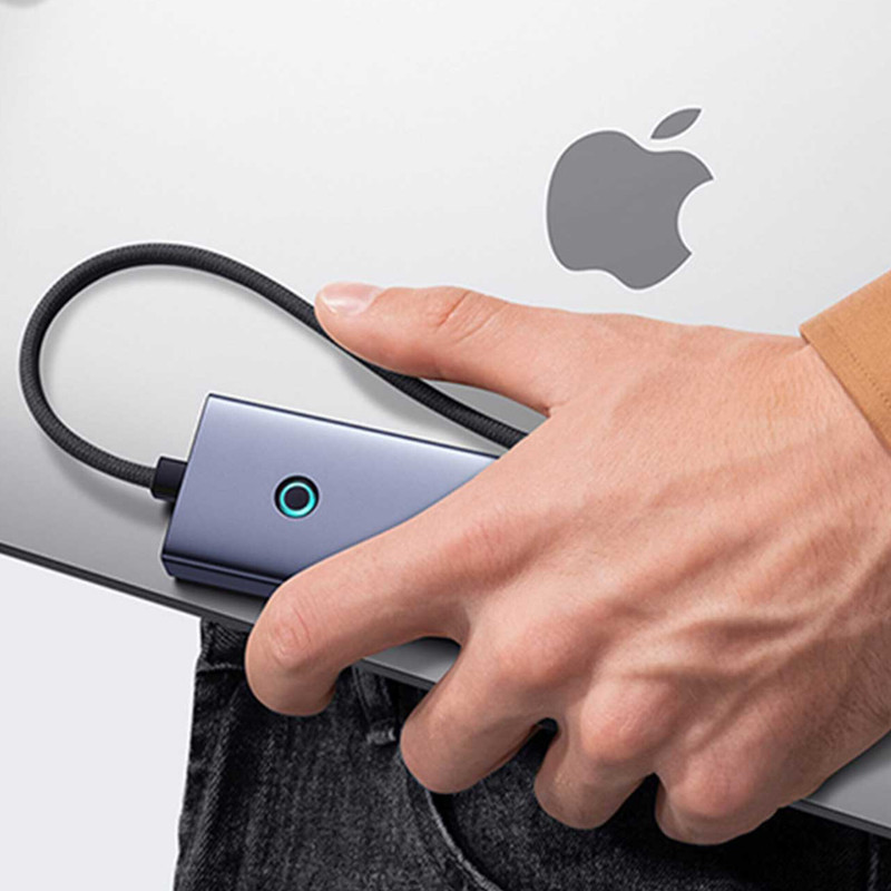 هاب 7 پورت USB-C باسئوس مدل BS-OH112