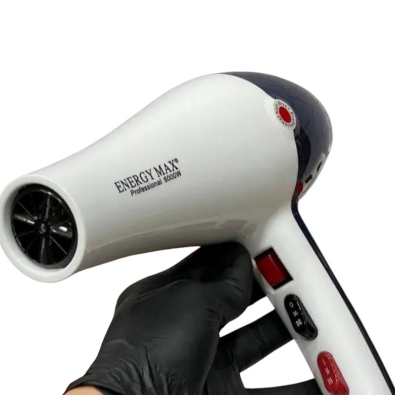 سشوار حرفه ای 6000 وات انرژی مکس مدل EM-8965