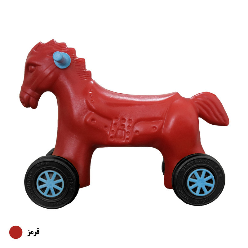 چهار چرخه کودک طرح اسب