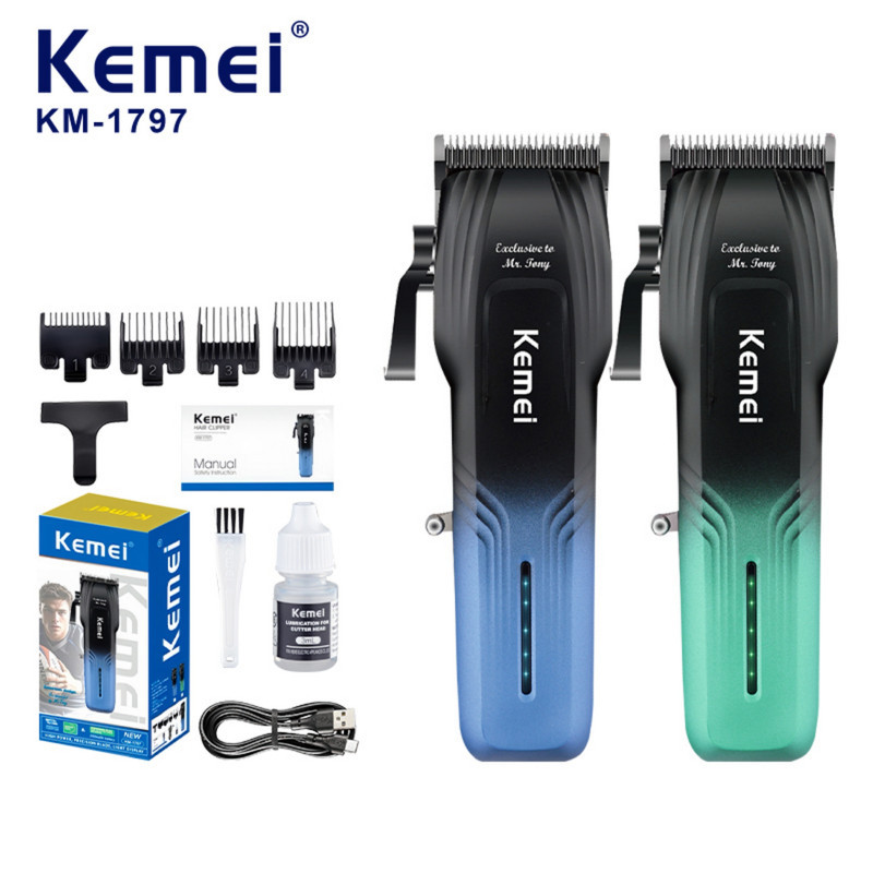 ماشین اصلاح موی سر و صورت شارژی کیمی مدل km-1797