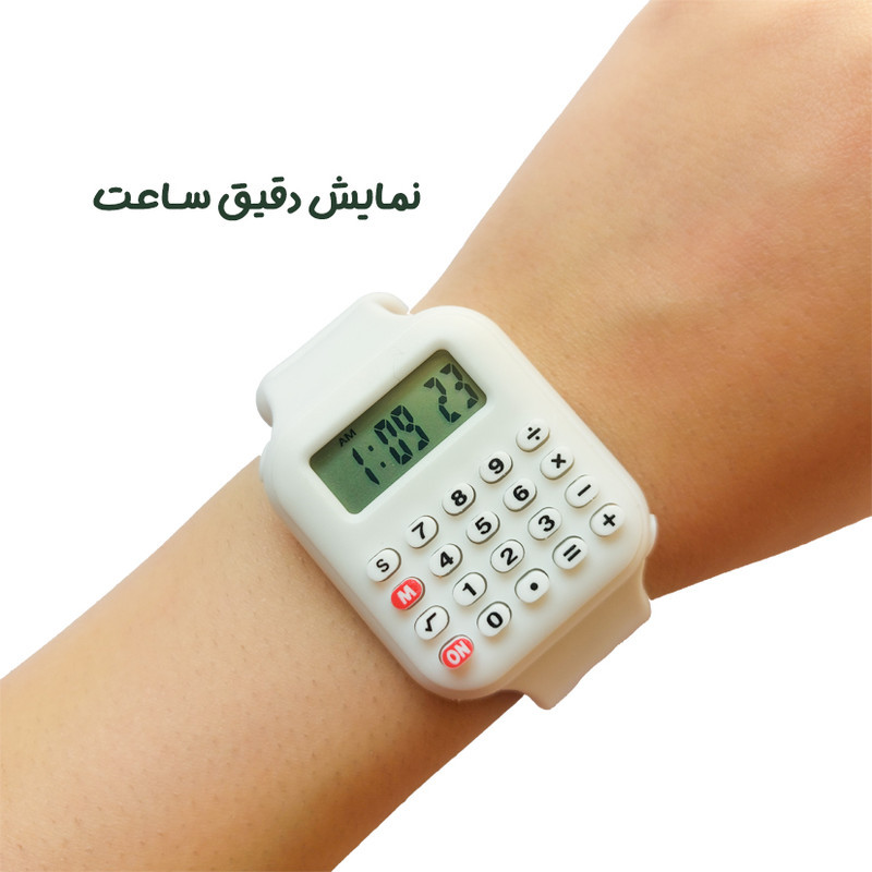 ماشین حساب مدل فانتزی طرح ساعت مچی