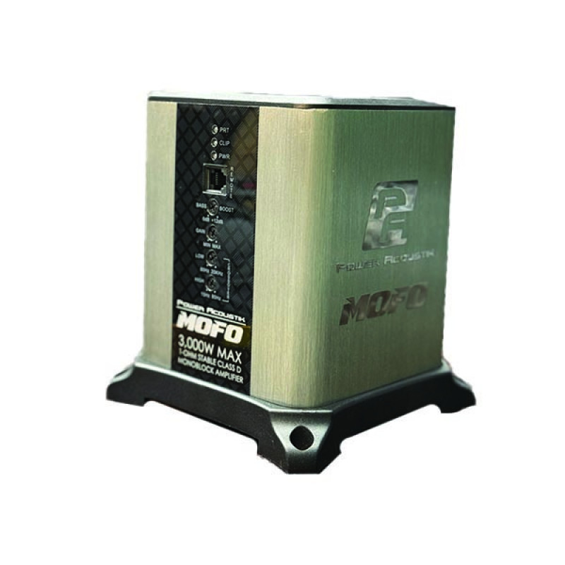 آمپلی فایر خودرو 1 کانال پاوراکوستیک مدل  MOFO1-3KD 3000w