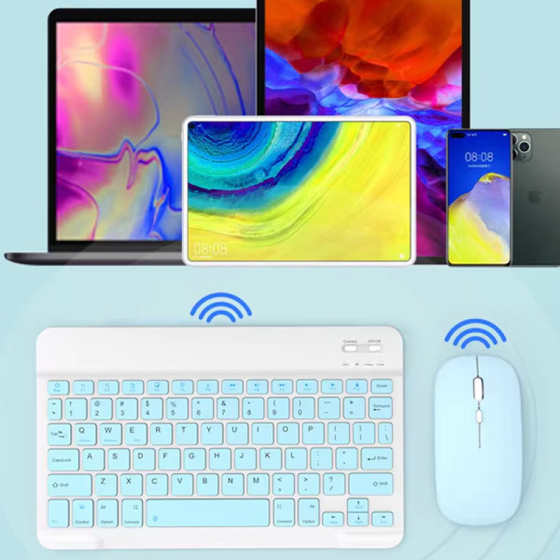 کیبورد و ماوس بلوتوثی مدل KIT، سوییچ ممبران، Tenkeyless