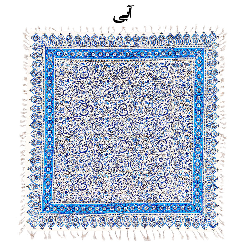 رومیزی قلمکار مدل گل دار