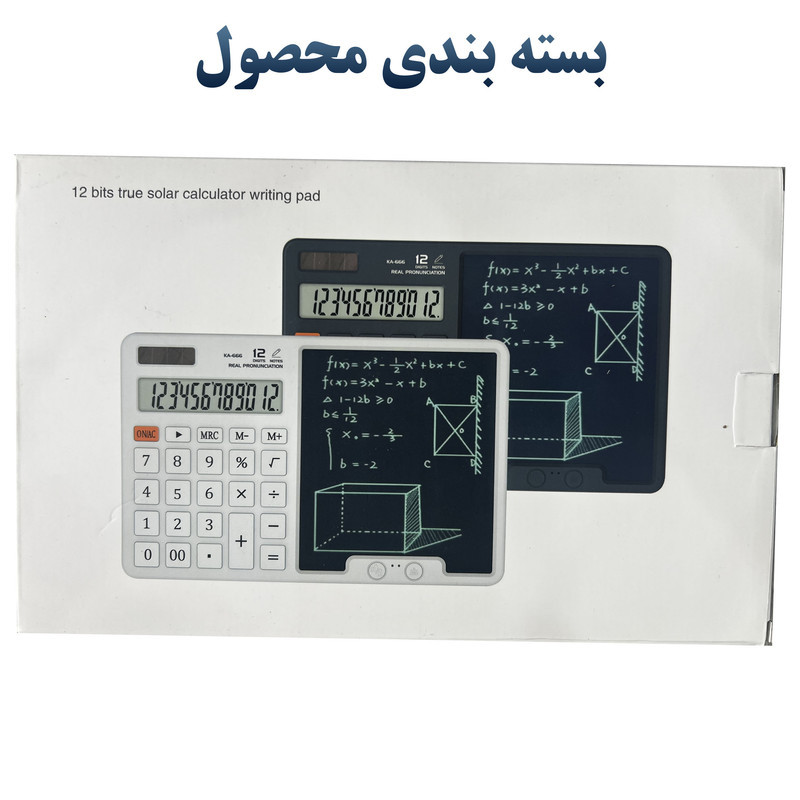 ماشین حساب مدل Writing PadکدKA-666