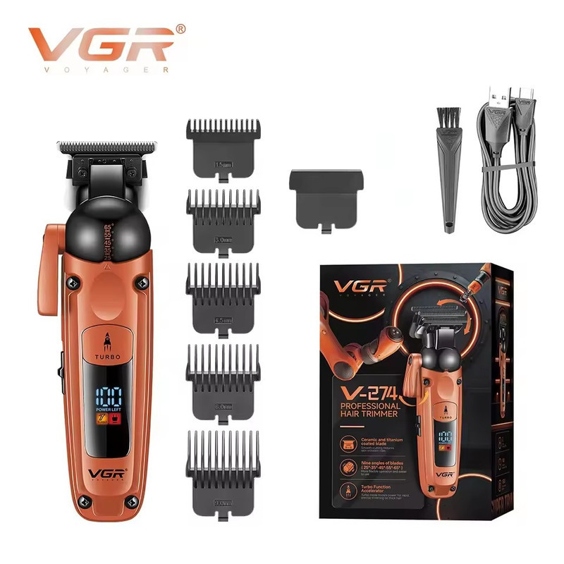ماشین اصلاح موی سر و صورت شارژی وی جی ار مدل V-274