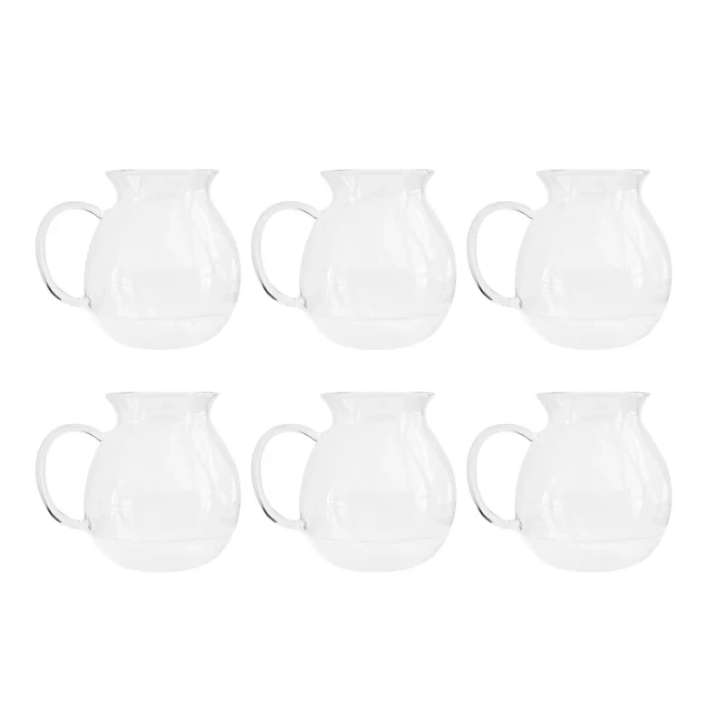 سرویس چای خوری 6 پارچه شاهین مدل Dora