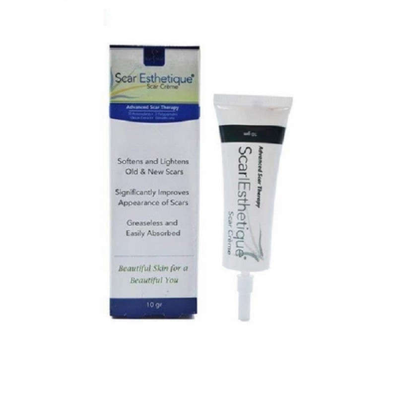 کرم ترمیم کننده اسکار هیل مدل scar esthetique وزن 10 گرم