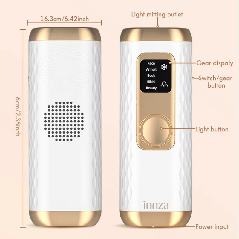 لیزر موهای زائد بدن اینزا مدل W-1095B