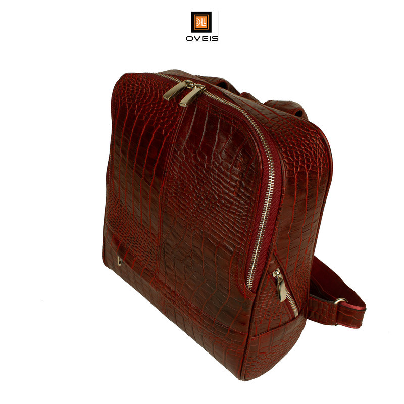 کوله پشتی چرم اویس مدل K12005_C