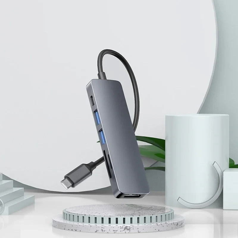 هاب 6 پورت USB-C مدل HDTV4K