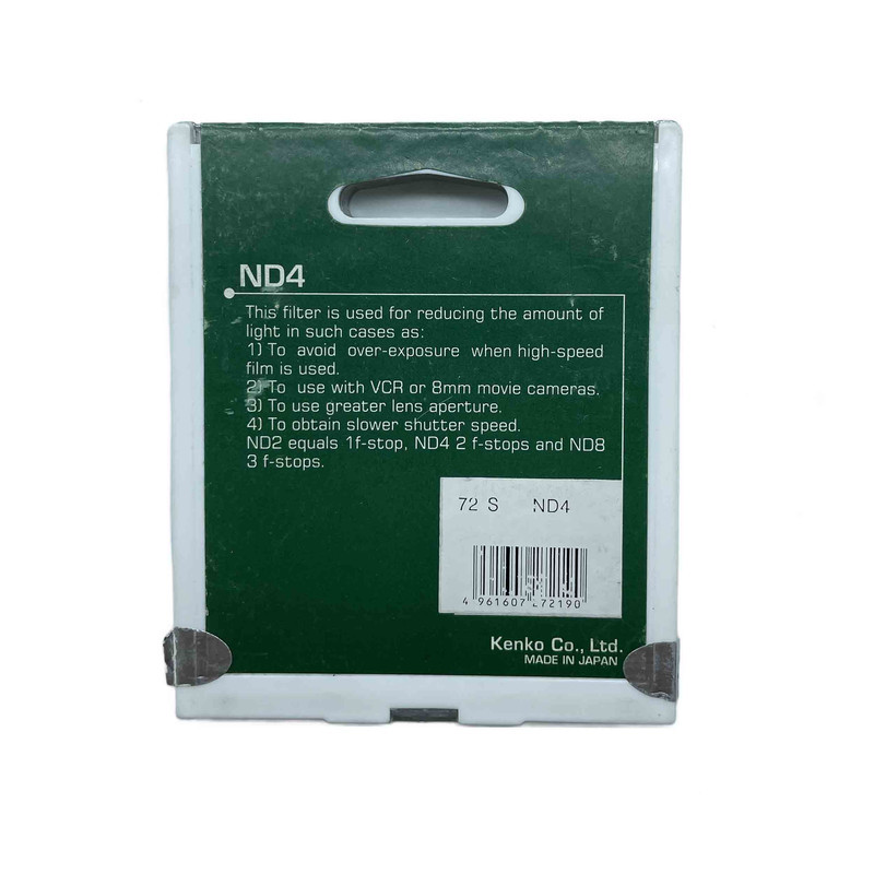 فیلتر لنز کنکو مدل ND4-72MM