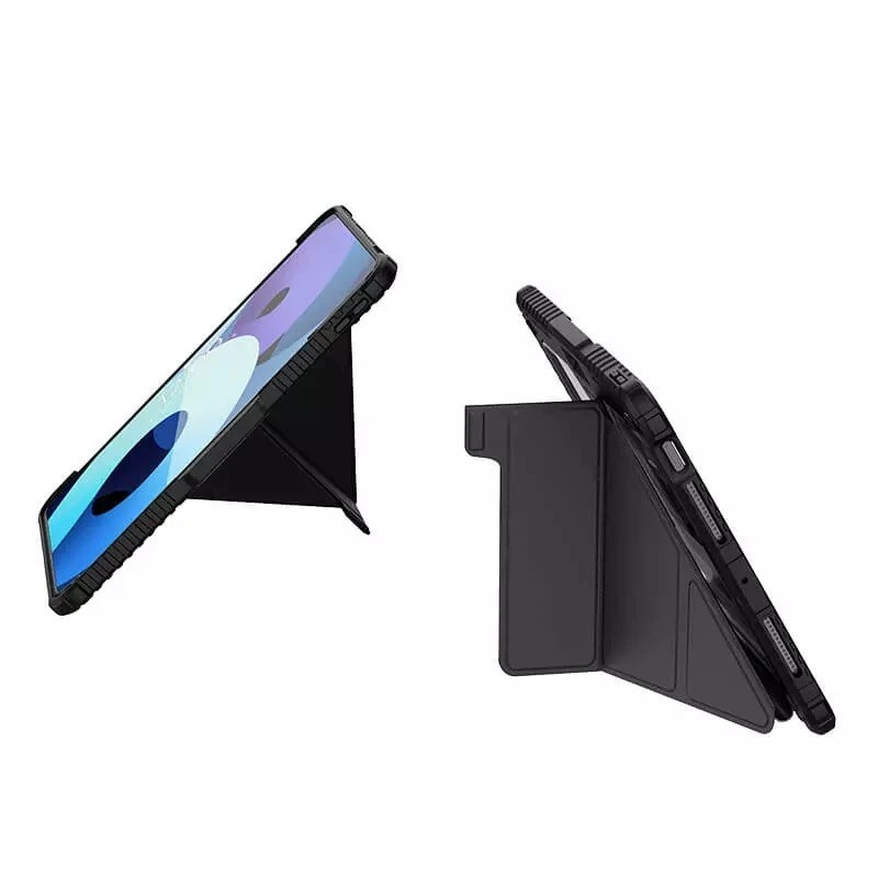 کیف کلاسوری نیلکین مدل Bumper Pro Leather Multi-Angle Folding مناسب برای تبلت اپل iPad Pro 11 2025  Pro 11 2024