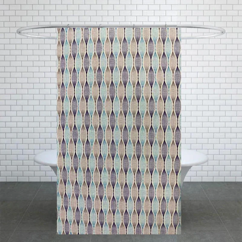 پرده حمام کد PH32 سایز 180x180 سانتی متر
