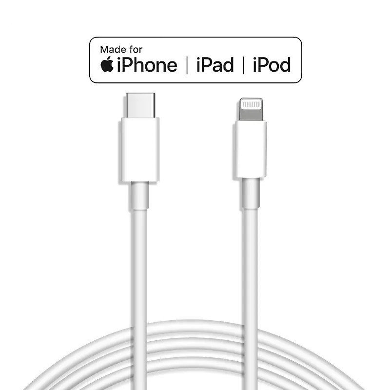 کابل تبدیل USB-C به لایتنینگ مدل iP طول 1 متر