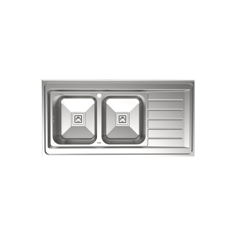 سینک ظرفشویی استیل کن مدل 9102s-R