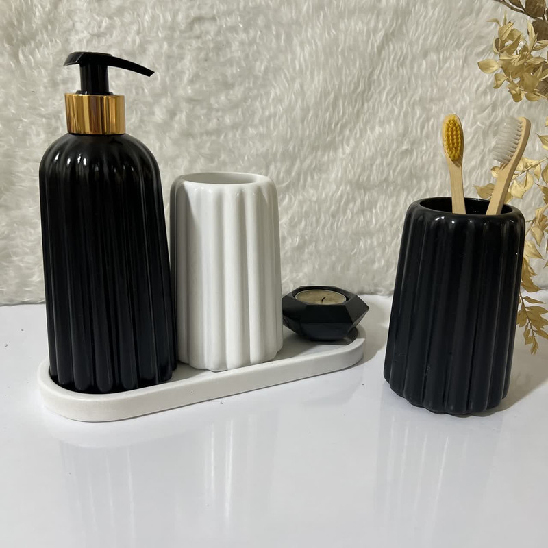 ست سرویس بهداشتی 5 تکه مدل dorng3500