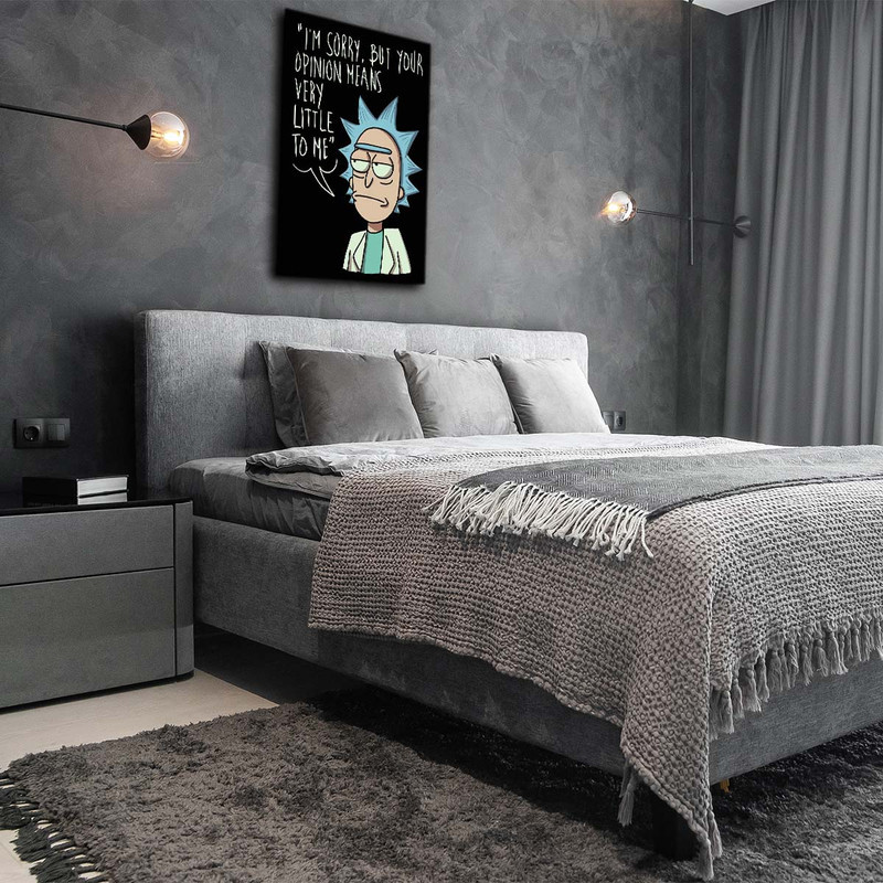 تابلو شاسی مدل Rick and Morty کد S-5057